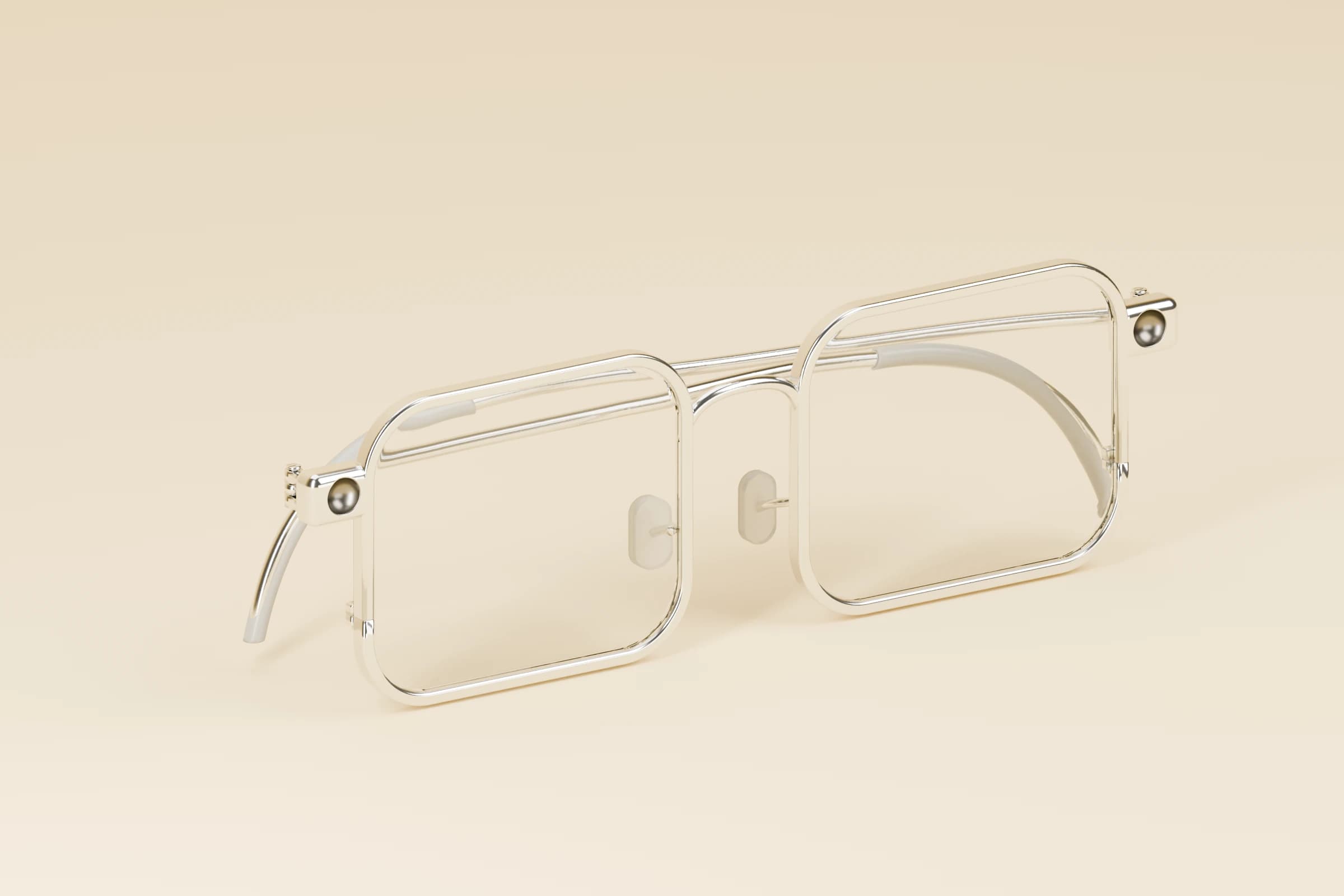 The Pocket eyewear, folded